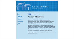 Desktop Screenshot of ks-plastering.co.uk